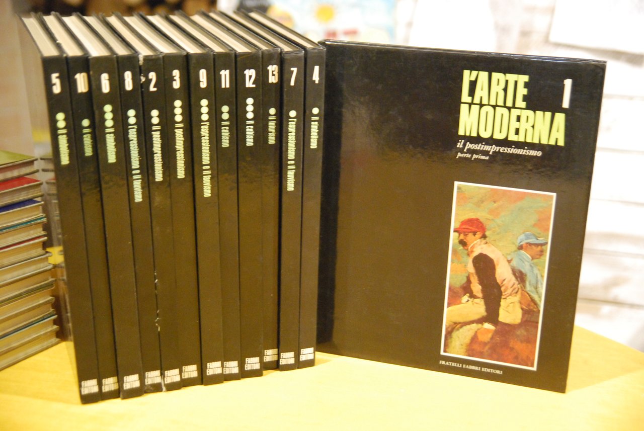 collana l'arte moderna dal num. 1 al 13 NUOVI