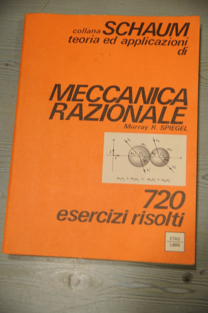 collana schaum meccanica razionale 720 esercizi risolti NUOVISSIMO | Immagine principale