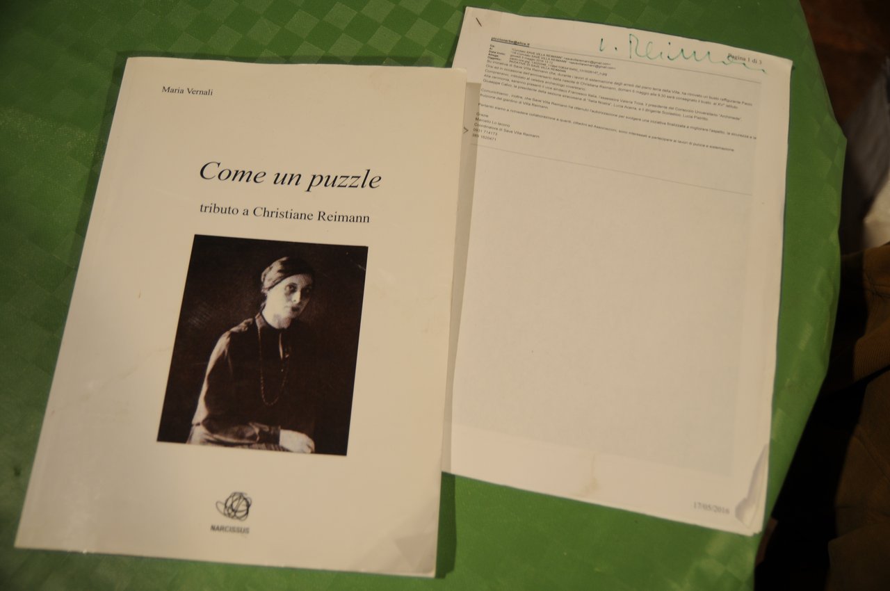 come un puzzle tributo a christiana reimann (con lettera)