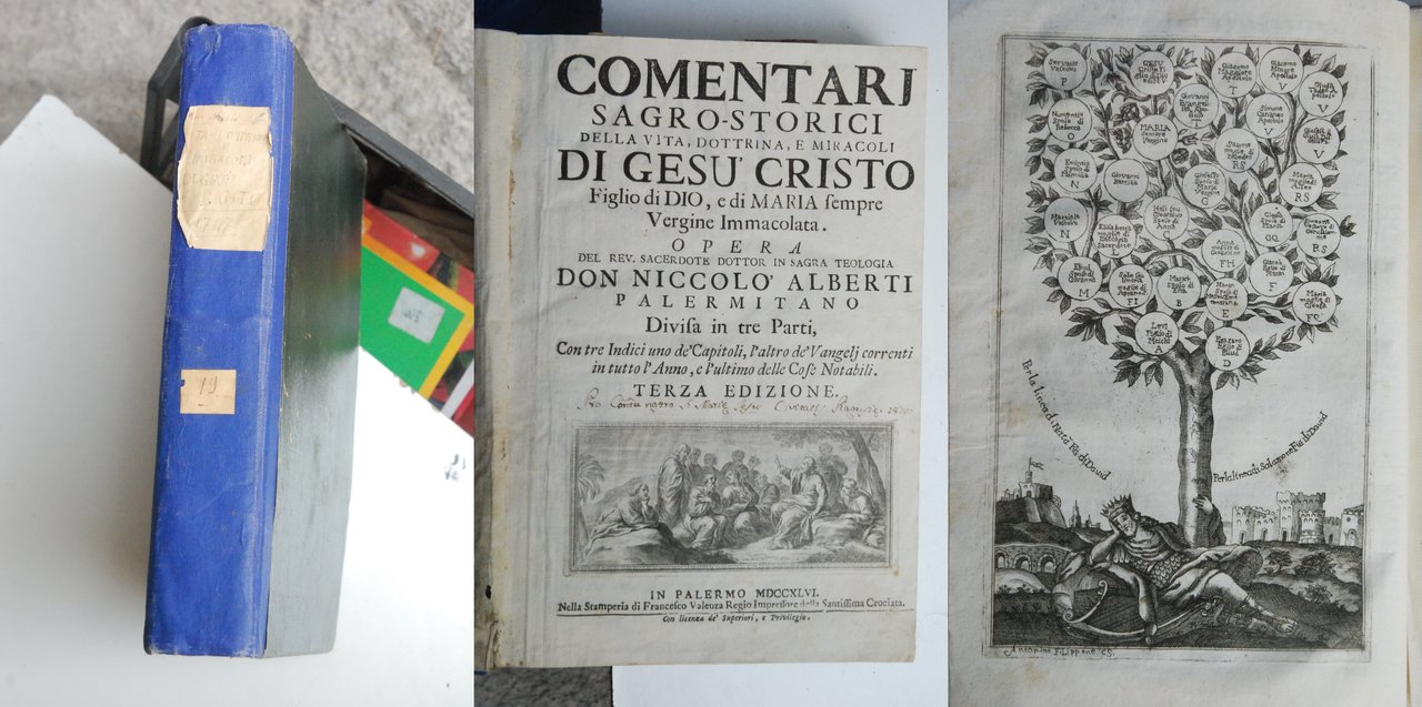 comentarj commentarii sagro-storici della vita dottrina miracoli di gesù cristo …