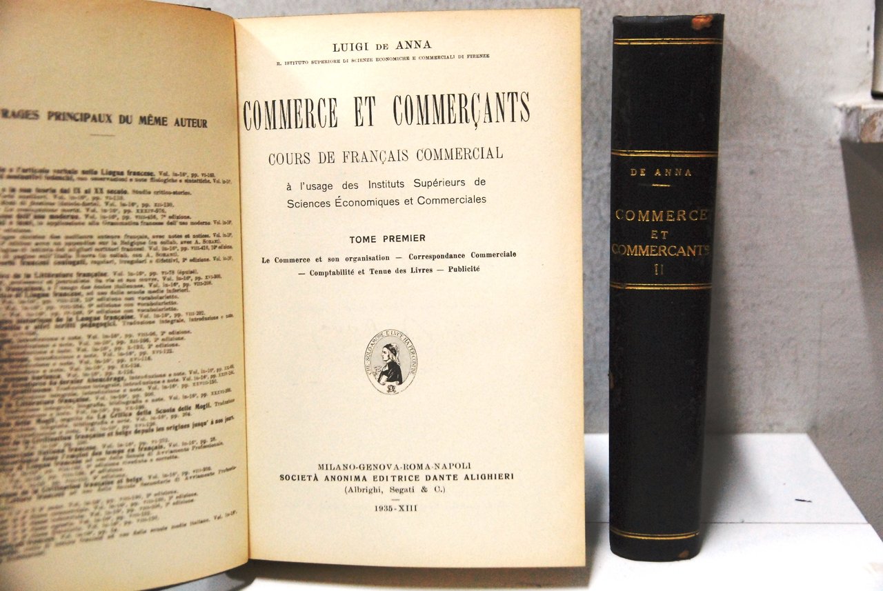 commerce et commercants cours de francais commercial 2 voll. cpl. | Immagine principale