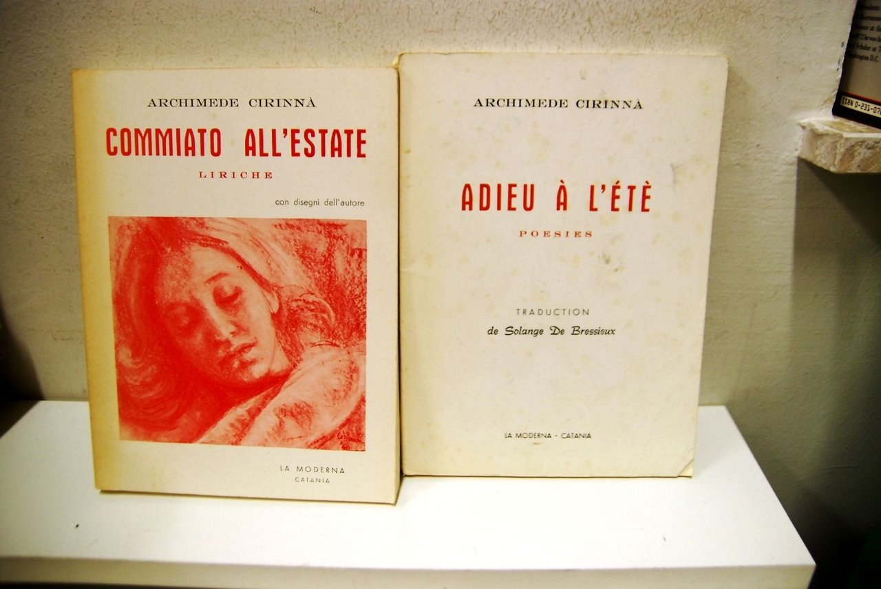 Commiato all'estate - adieu a l'ete (2 libri)