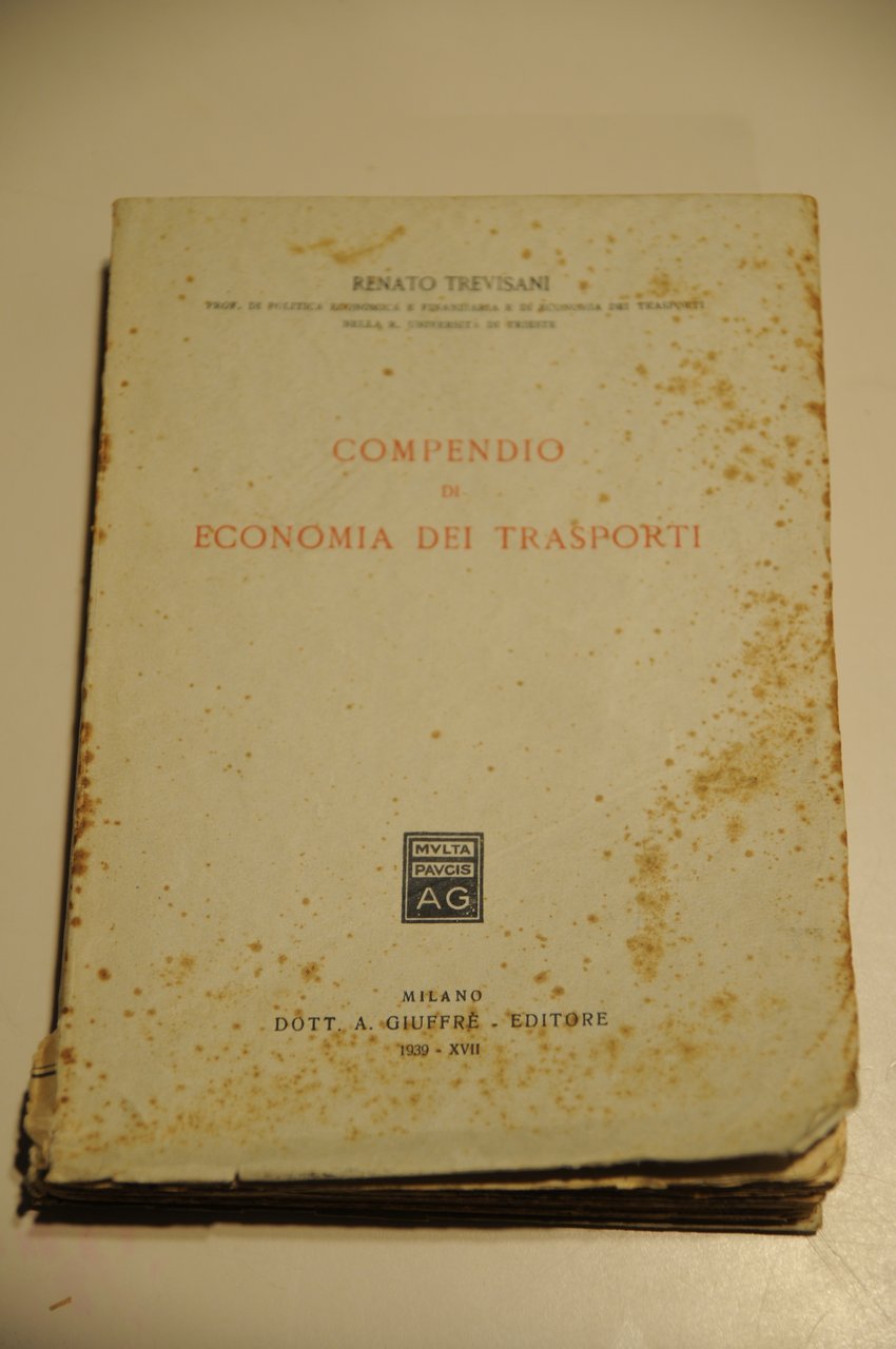 compendio di economia dei trasporti
