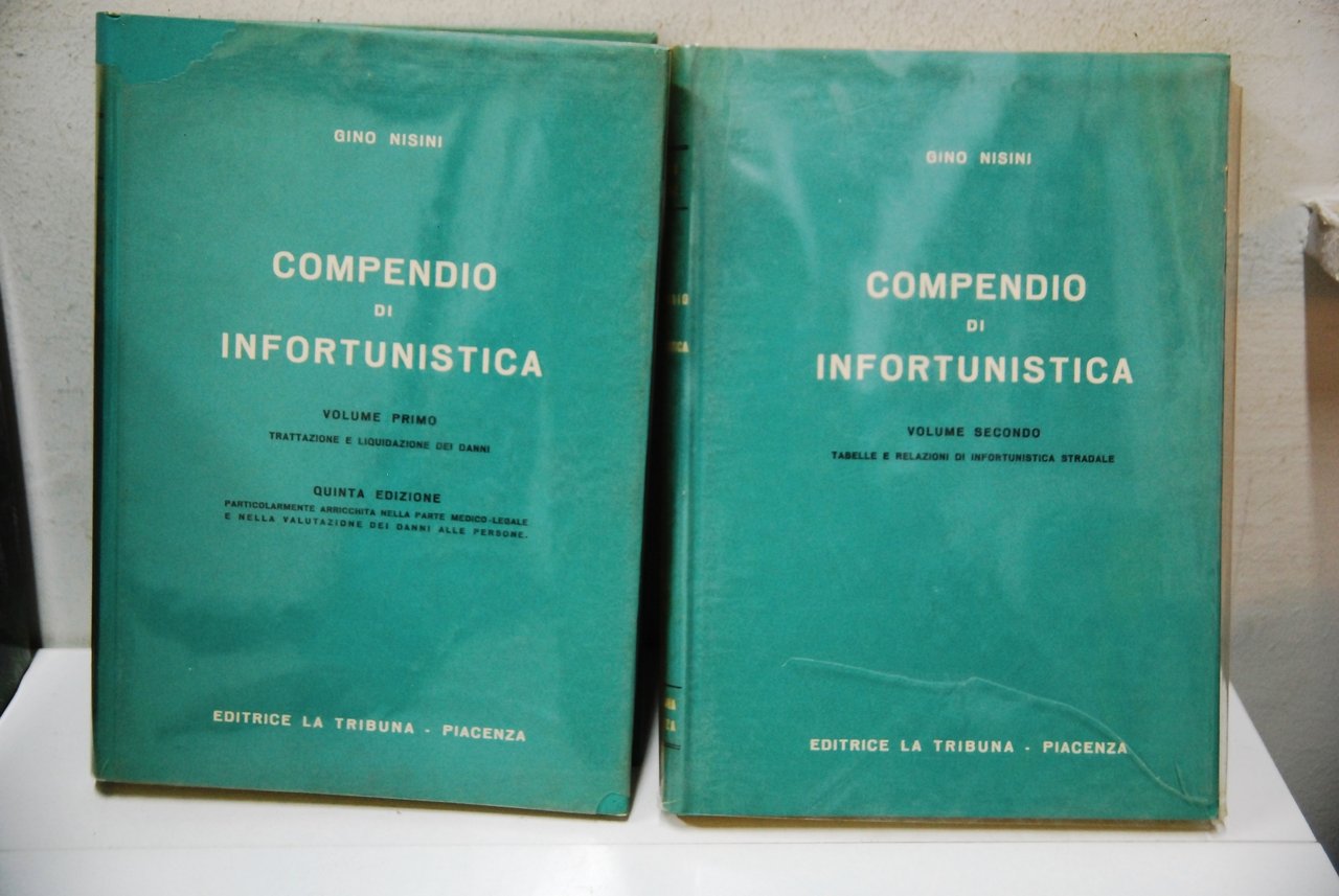 Compendio di infortunistica in 2 volumi ? opera completa | Immagine principale