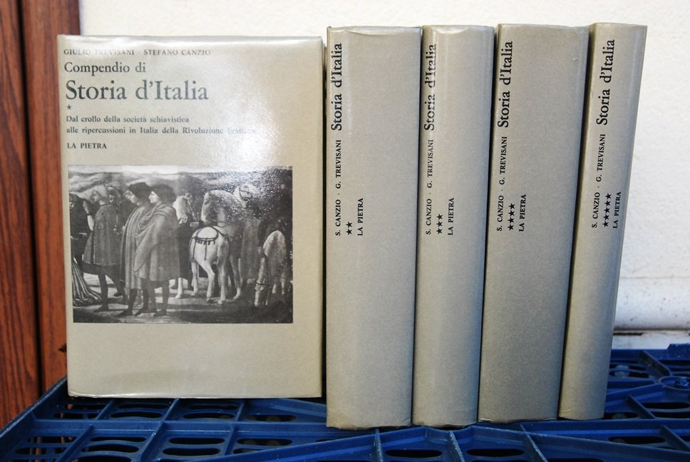 Compendio di Storia d'Italia in 5 volumi completi