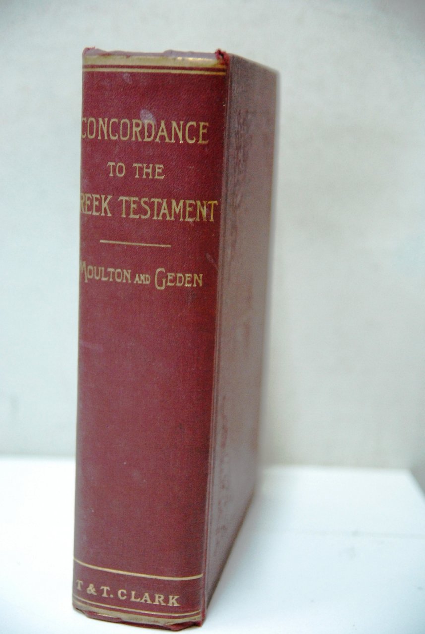 Concordance to the greek testament | Immagine principale