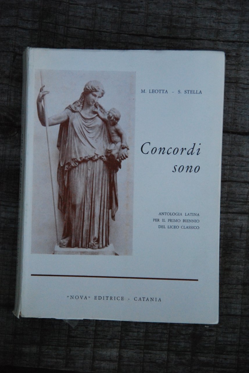 concordi sono antologia latina per il primo biennio NUOVISSIMO