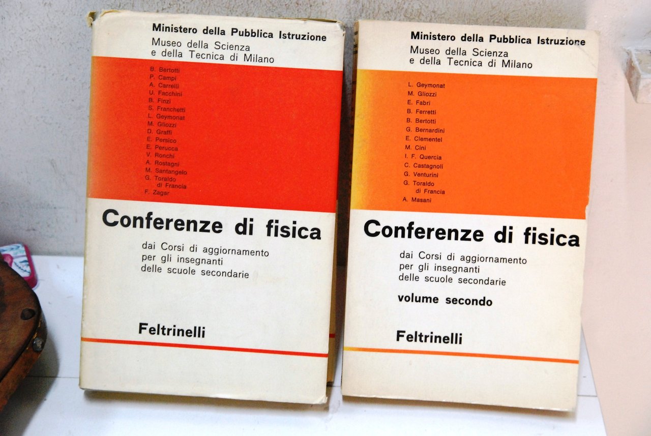 conferenze di fisica vol. primo e secondo