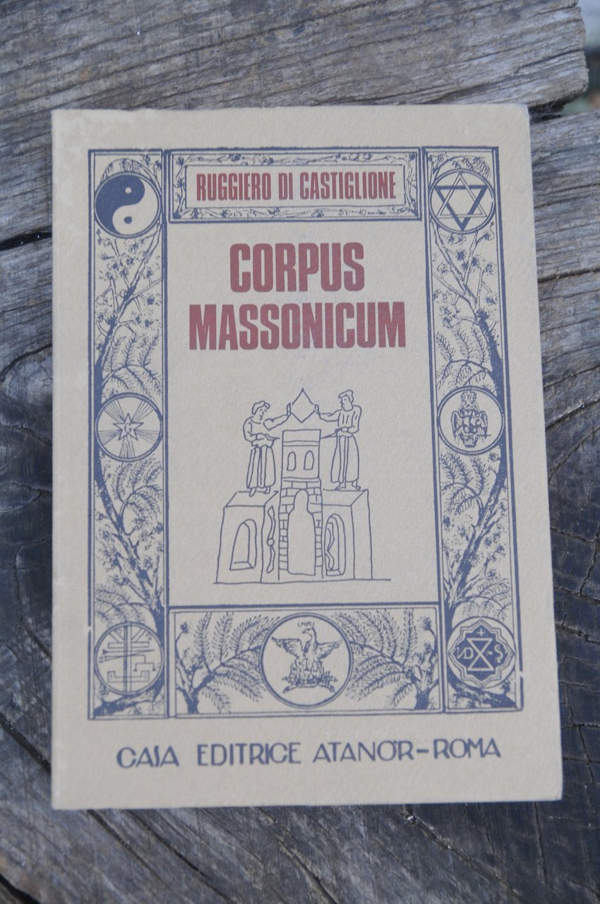 corpus massonicum NUOVISSIMO 1 ED.