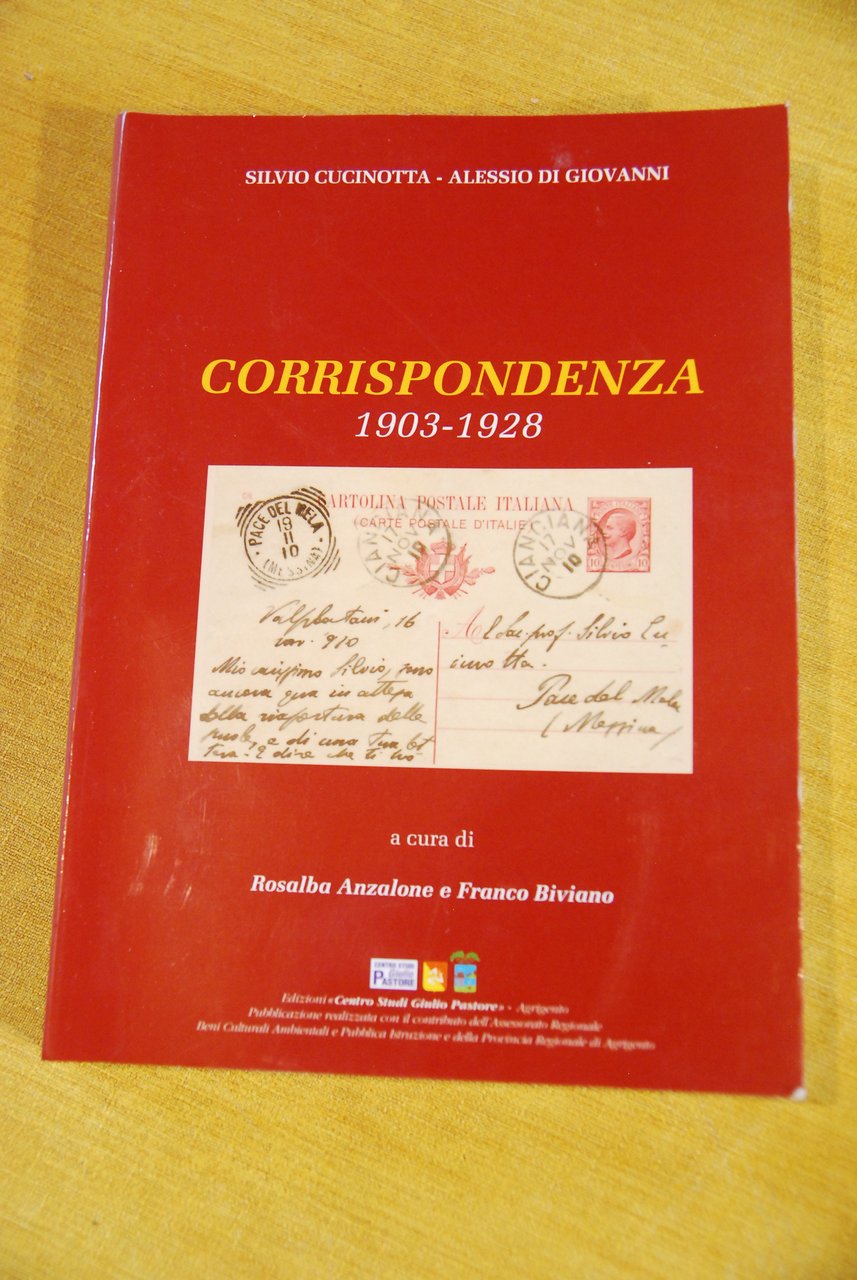 corrispondenza 1903 1928 NUOVO | Immagine principale