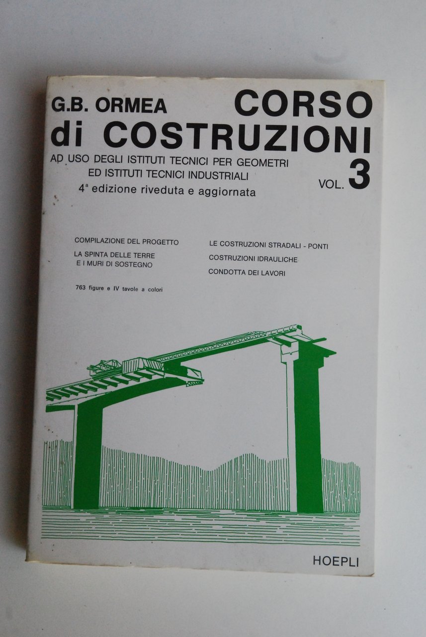 corso di costruzioni istituti tecnici per geometri industriali vol. 3