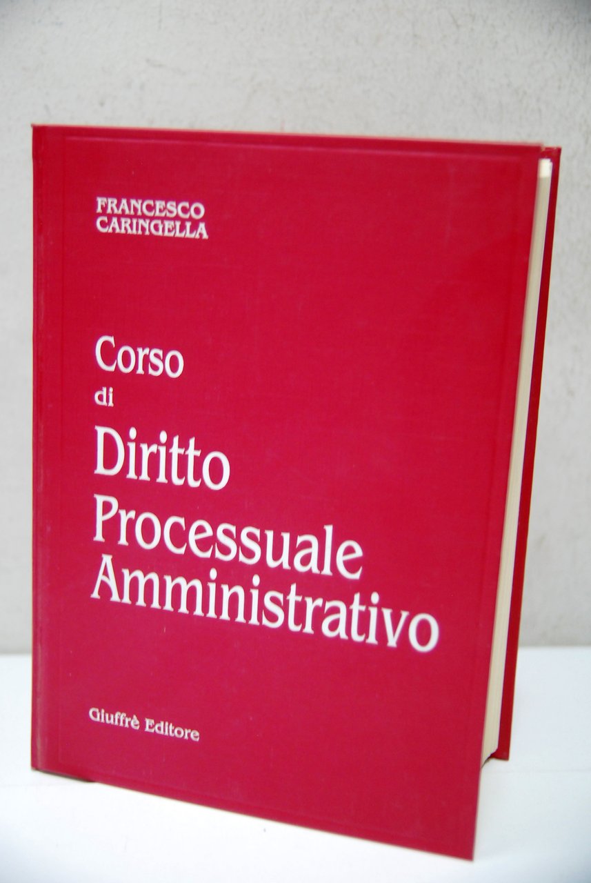 Corso di diritto processuale amministrativo