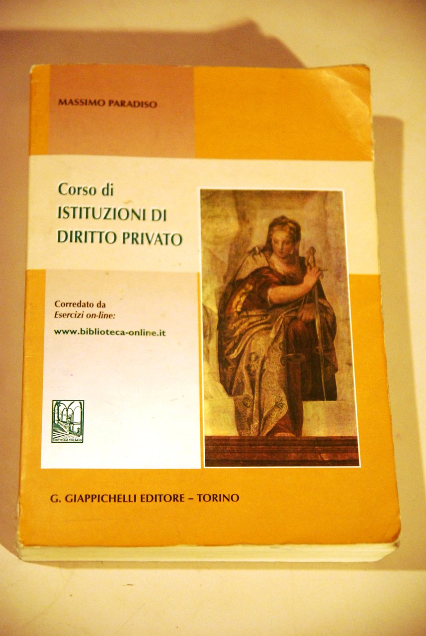 corso di istituzioni di diritto privato (sottolineature a matita)