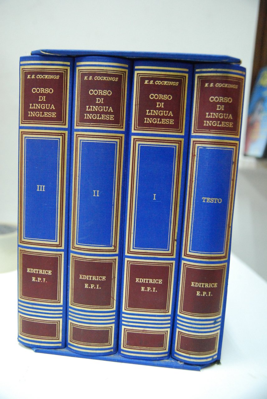 Corso di Lingua Inglese in 4 volumi completi con cofanetto | Immagine principale