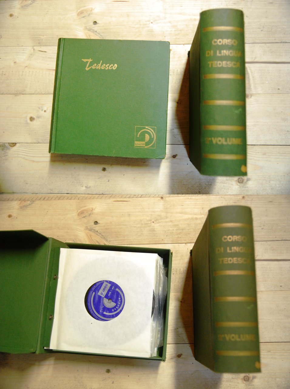 corso di lingua tedesca 2 voll. 45 giri vinile | Immagine principale