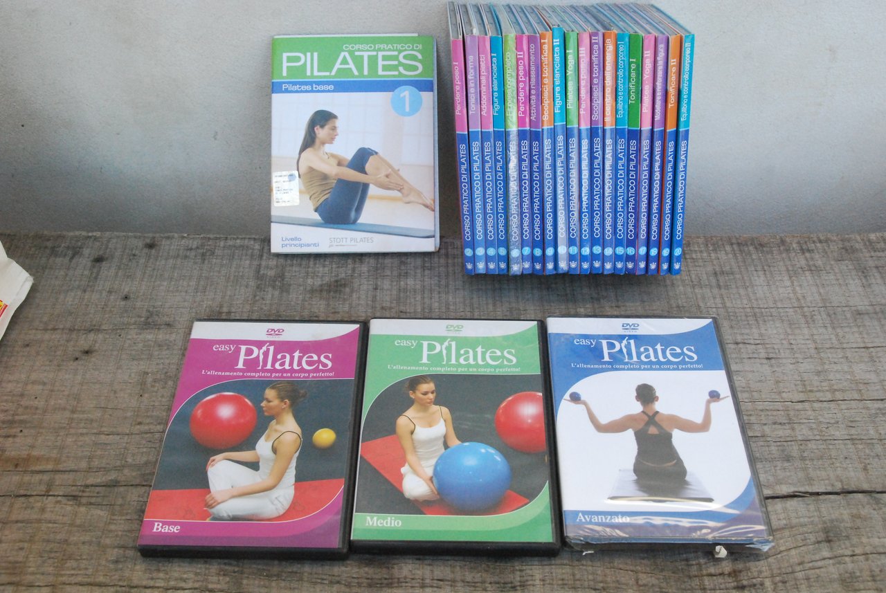 corso pratico di pilates 20 dvd e 3 dvd easy …