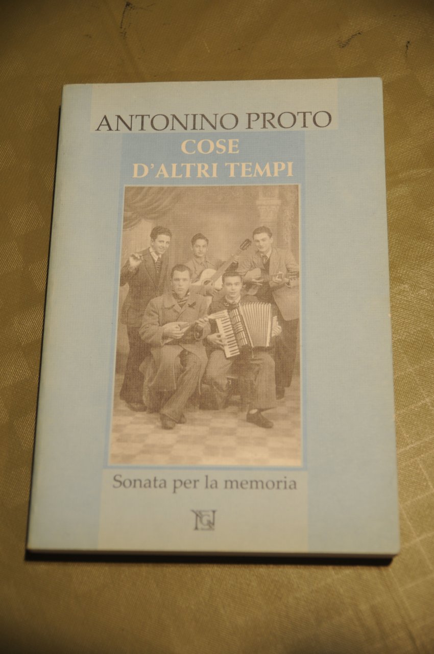 cose d'altri tempi NUOVO autografato con dedica