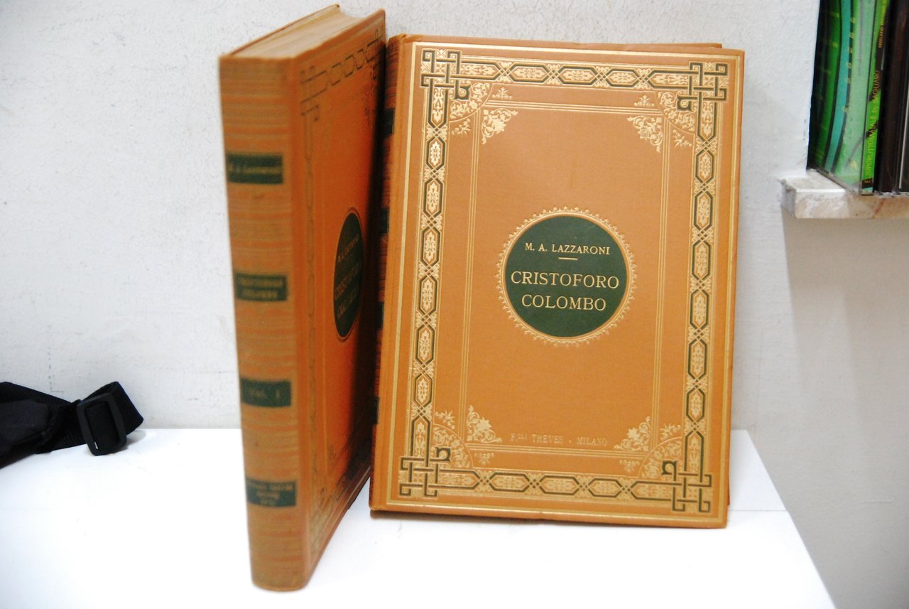 cristoforo colombo 2 voll. nuovi, opera cpl. ottime cdz.