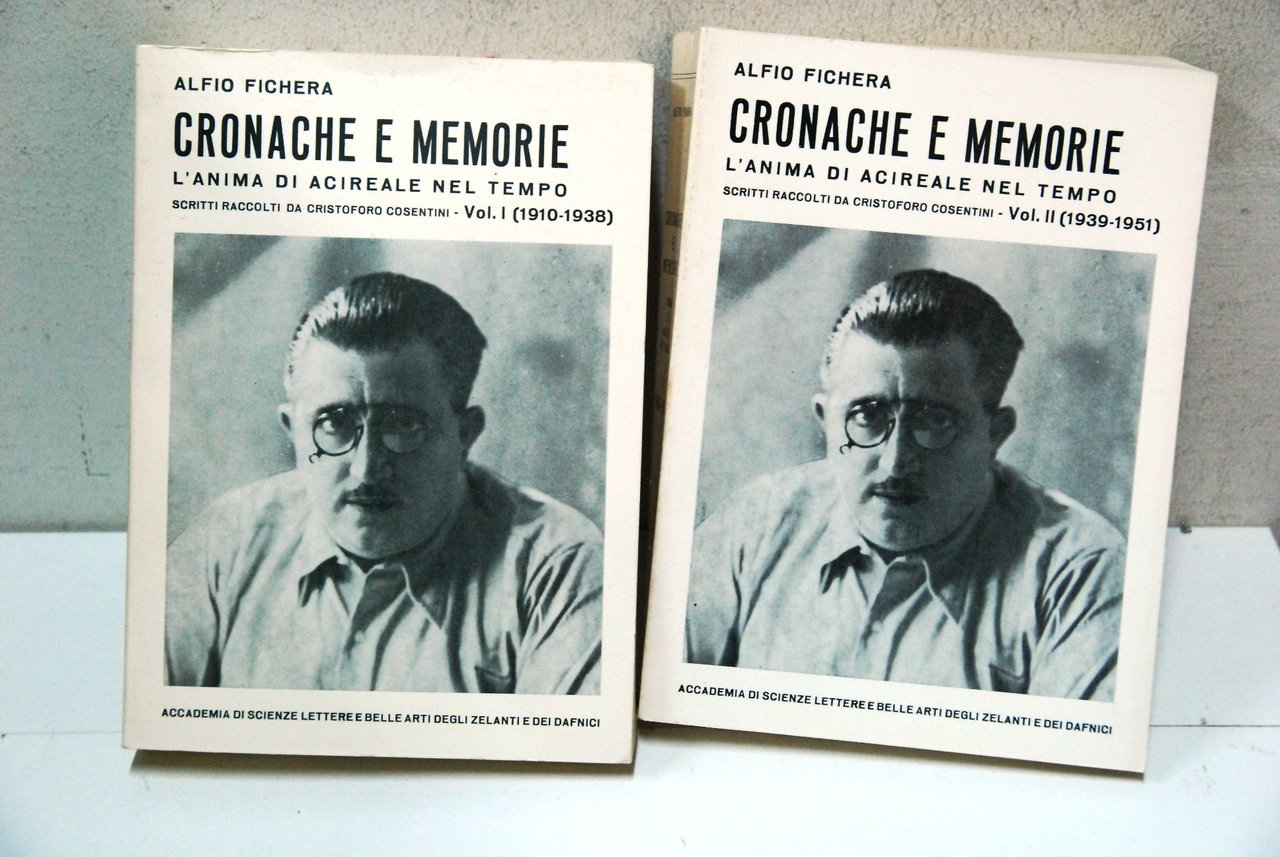 Cronache e memorie 2 voll. Cpl. NUOVI