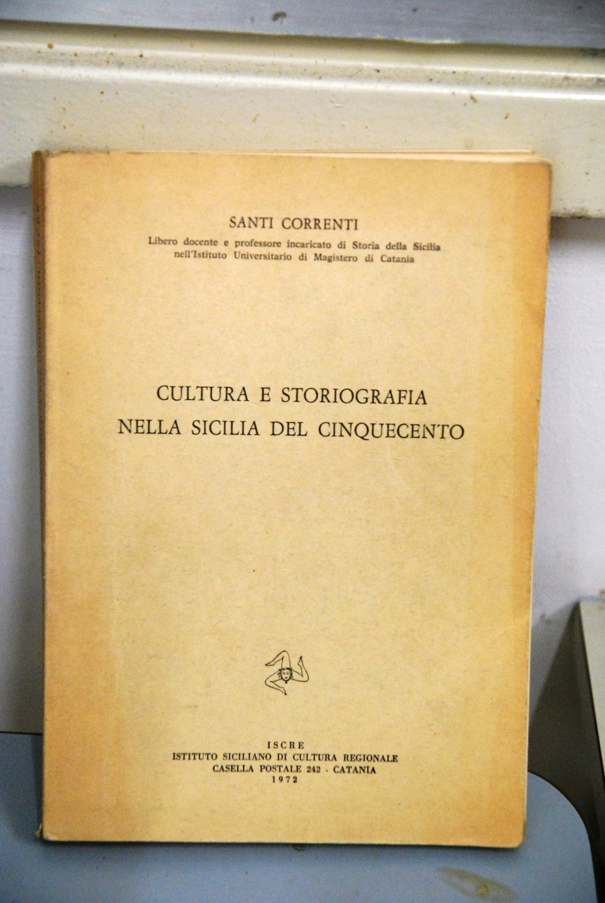 cultura e storiografia nella sicilia del cinquecento NUOVO