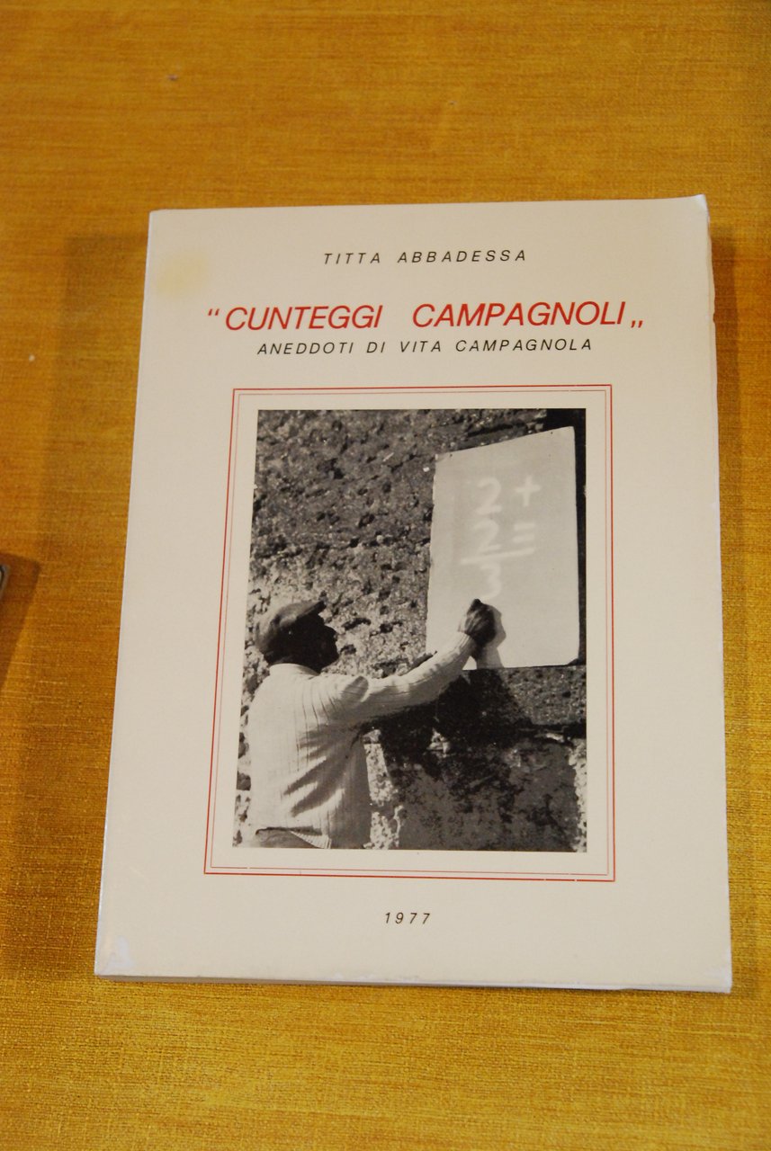 cunteggi campagnoli NUOVO autografato con dedica