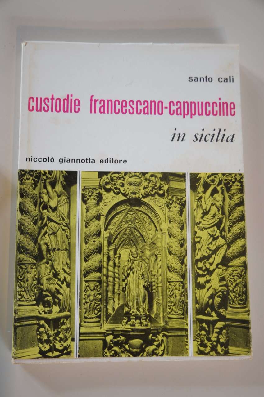 custodie francescano cappuccine in sicilia NUOVO