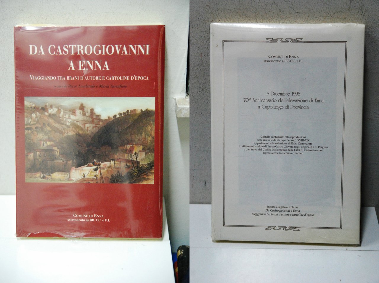 DA CASTROGIOVANNI A ENNA viaggiando tra brani d'autore e cartoline …