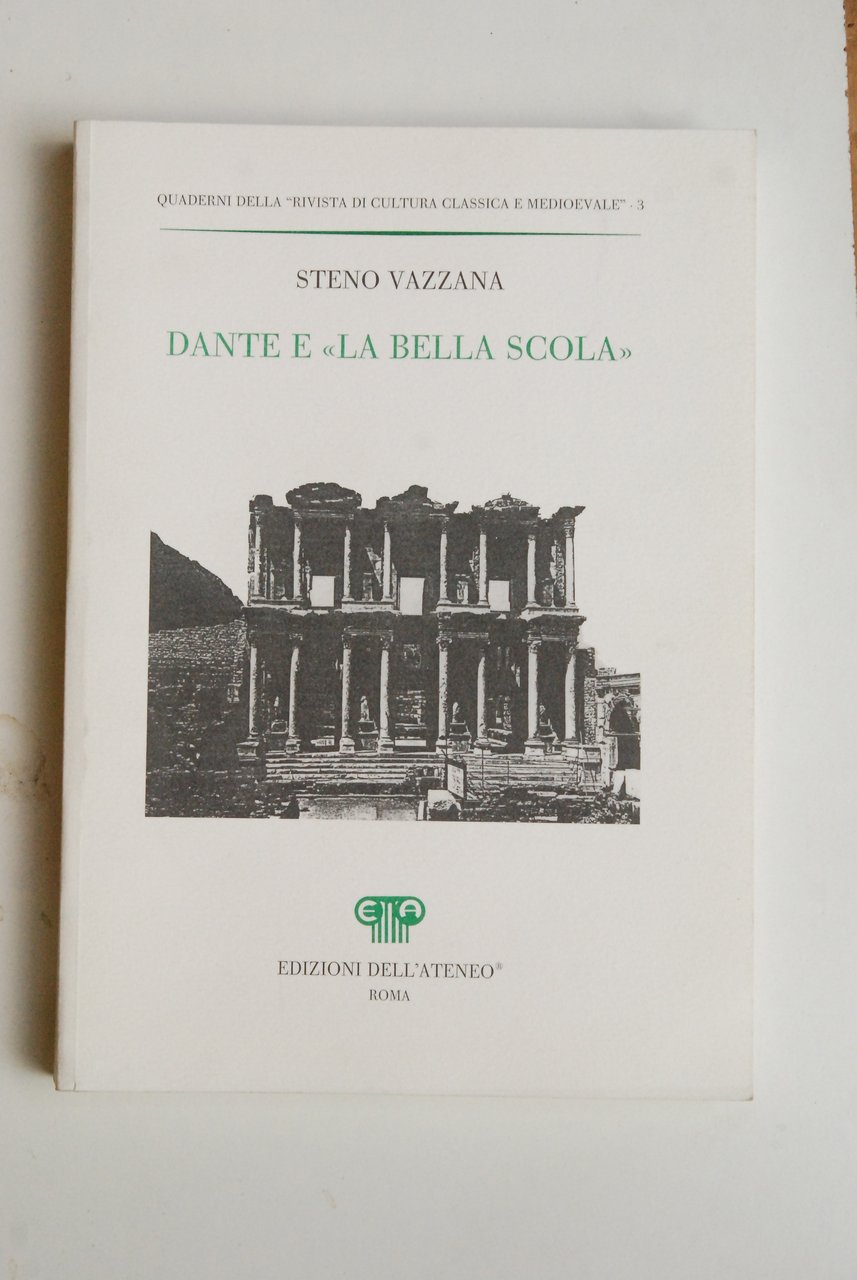 dante e la bella scola NUOVISSIMO autografato da teresa vazzana