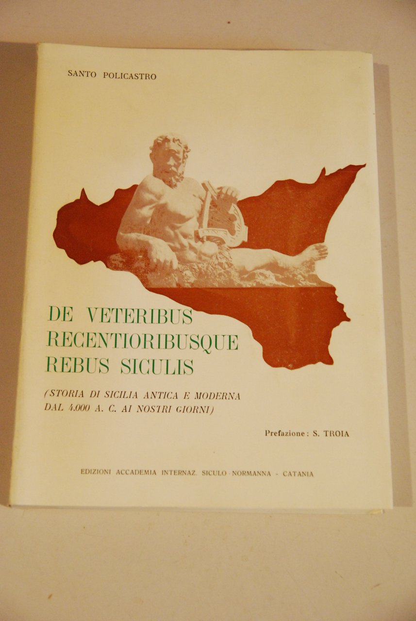 de veteribus recentioribusque rebus siculis NUOVO