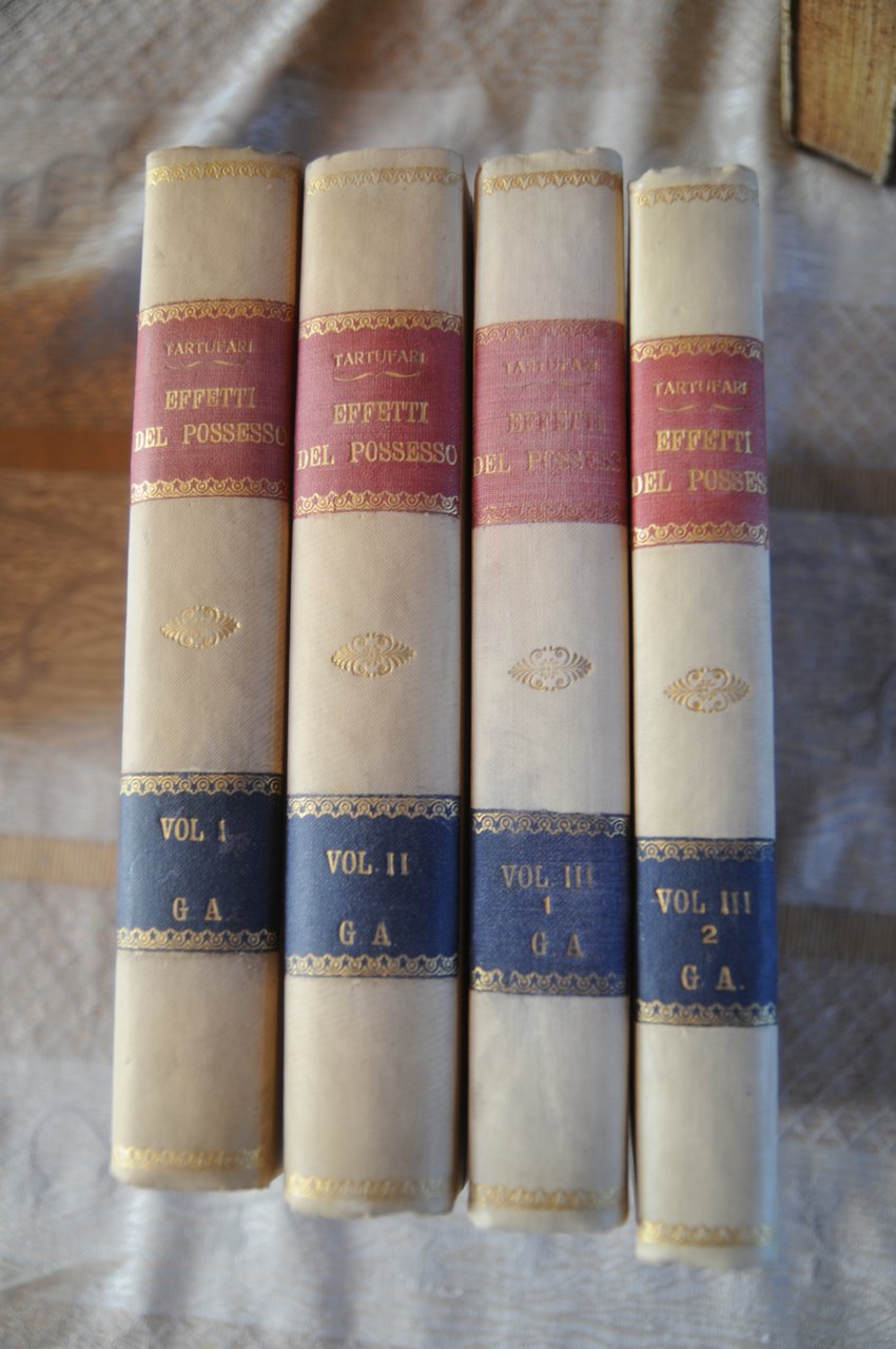 degli effetti del possesso opera cpl.