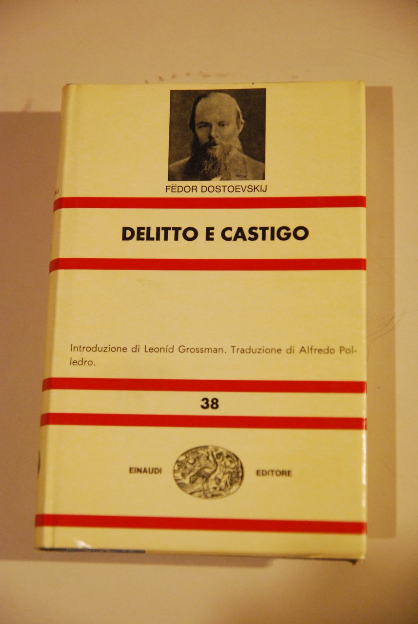 delitto e castigo NUOVISIMO 1 ed. NUE 38