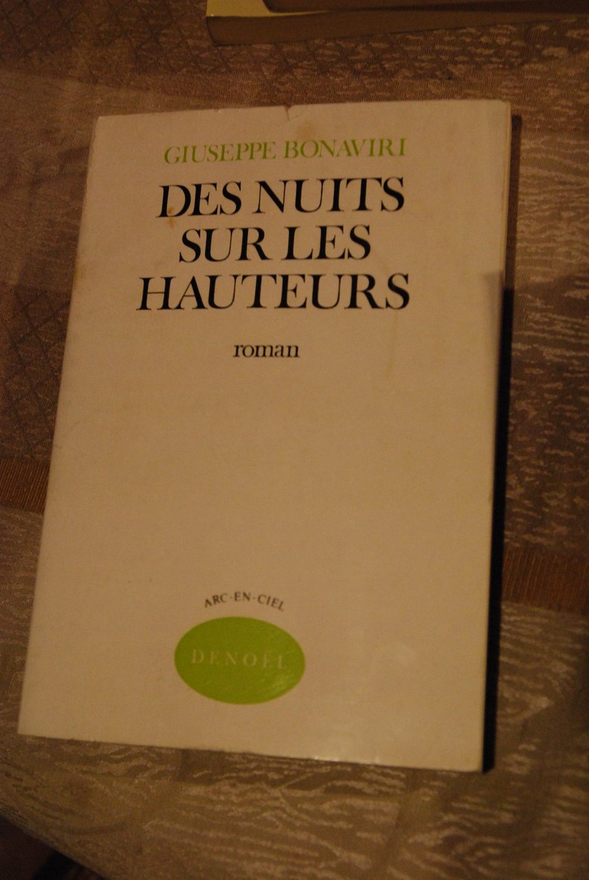 des nuits sur les hauteurs roman