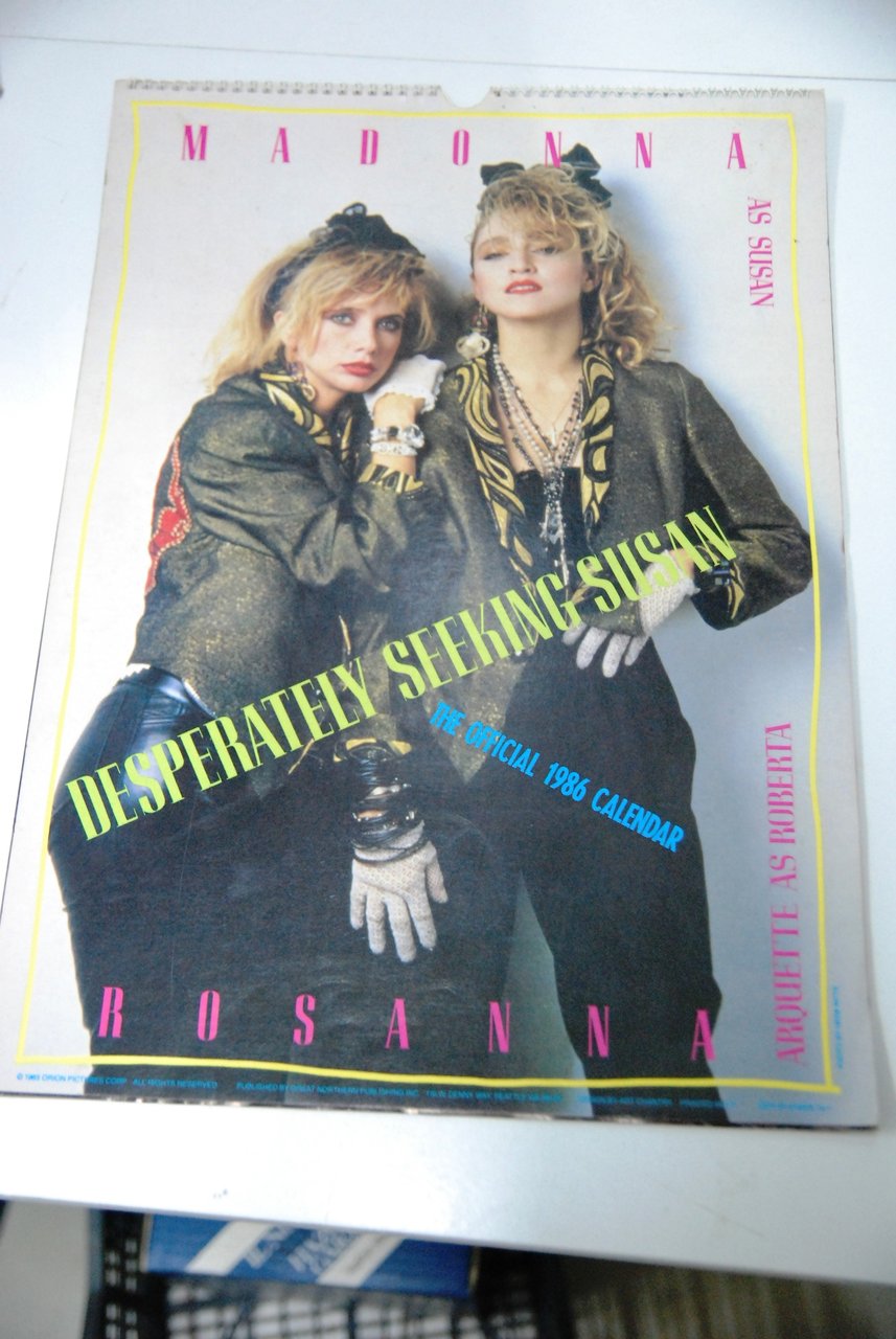 Desperately seeking susan calendar | Immagine principale
