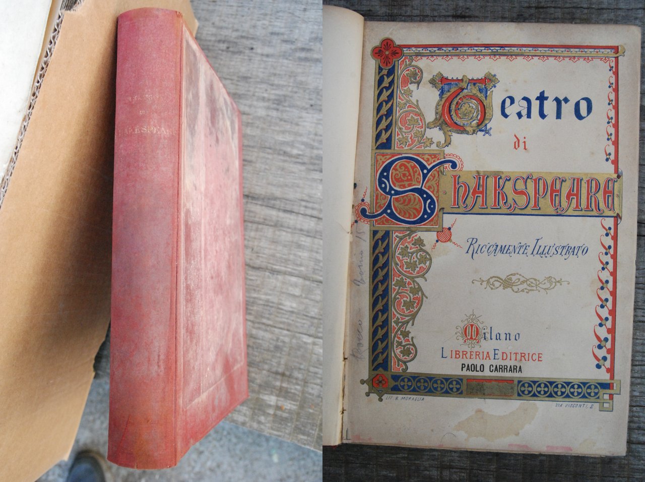di shakespeare riccamente illustrato NUOVISSIMO