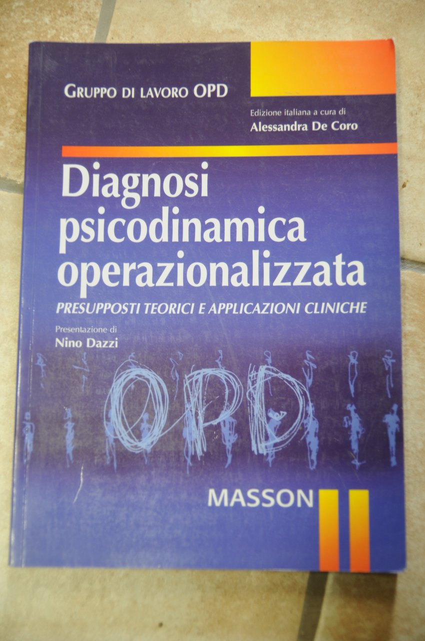 diagnosi psicodinamica operazionalizzata NUOVO