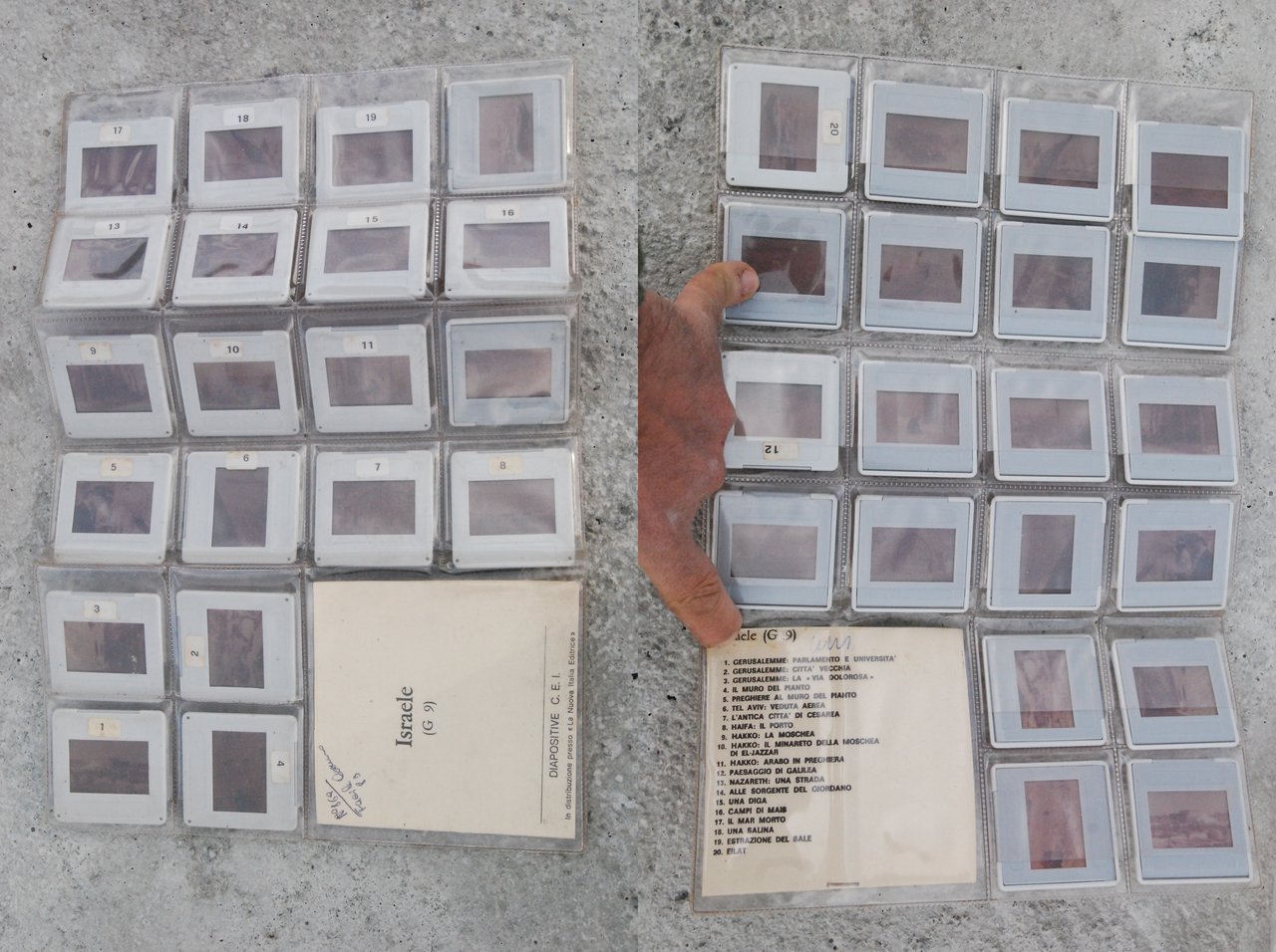 diapositive israele (foto fronte e retro) | Immagine principale