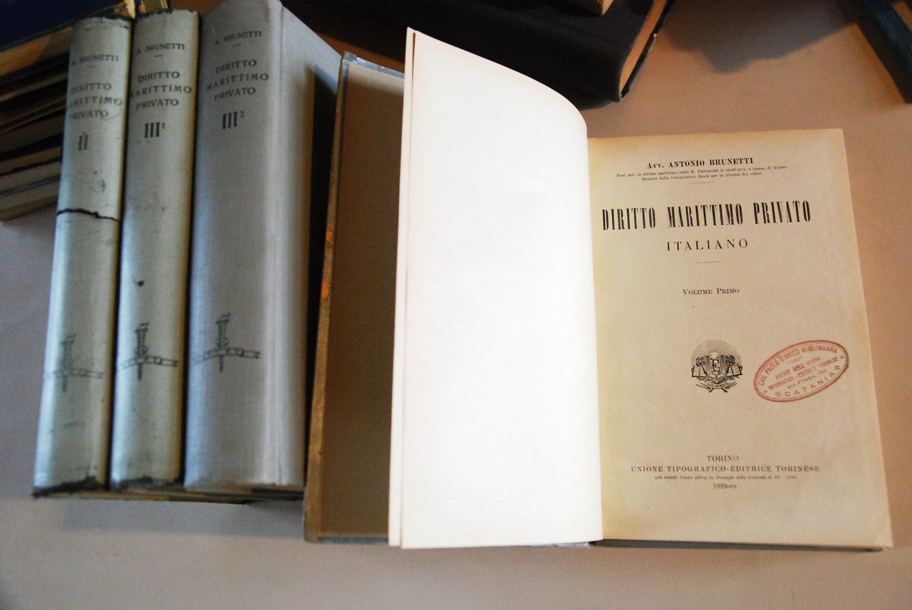 diritto marittimo privato italiano