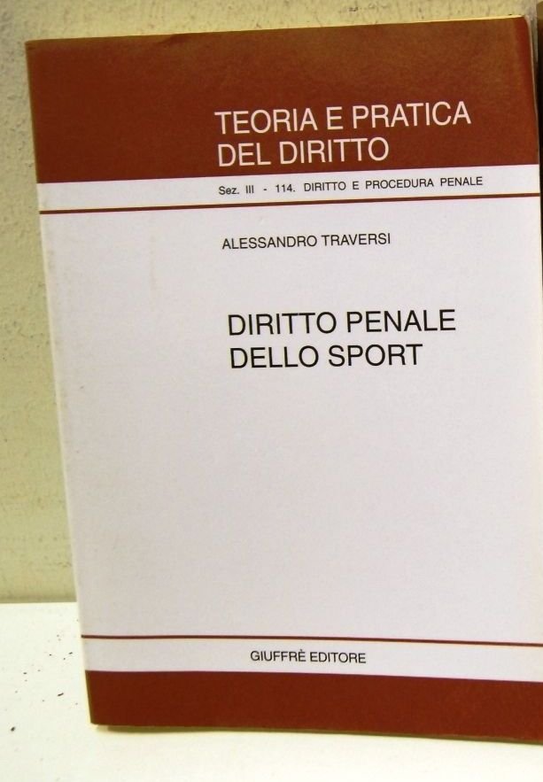 Diritto Penale dello sport