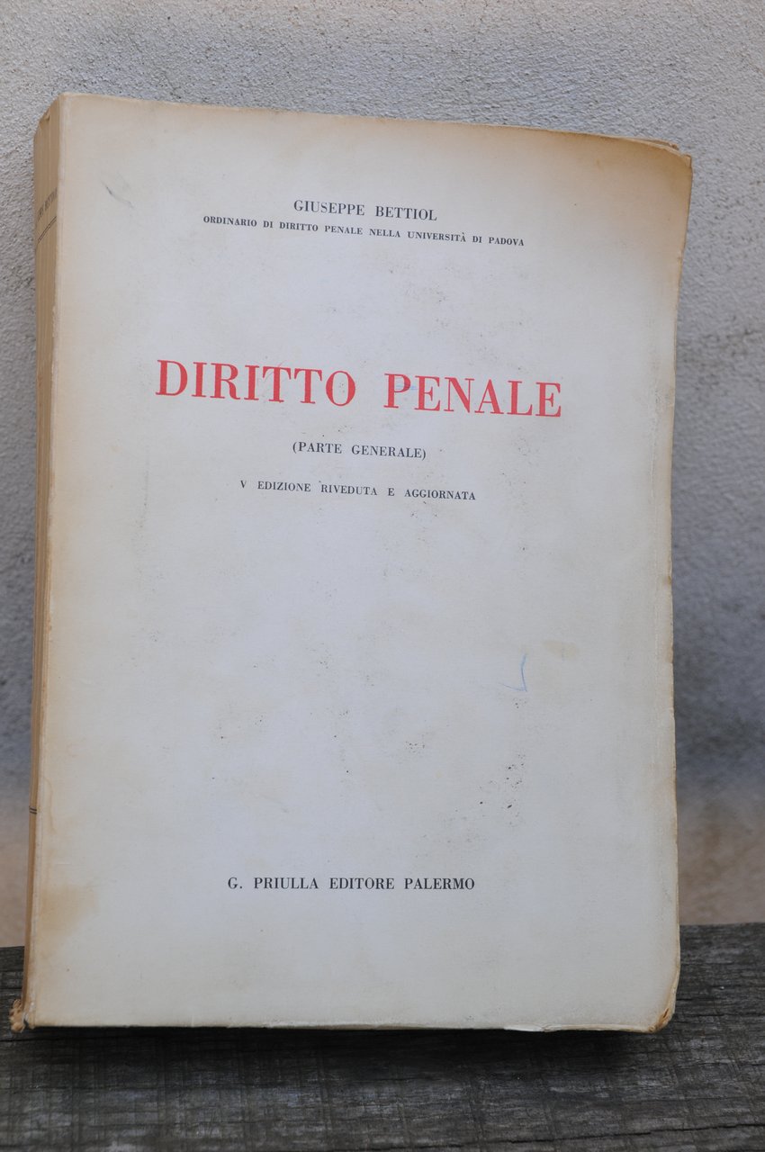diritto penale parte generale (qualche sottolineatura)