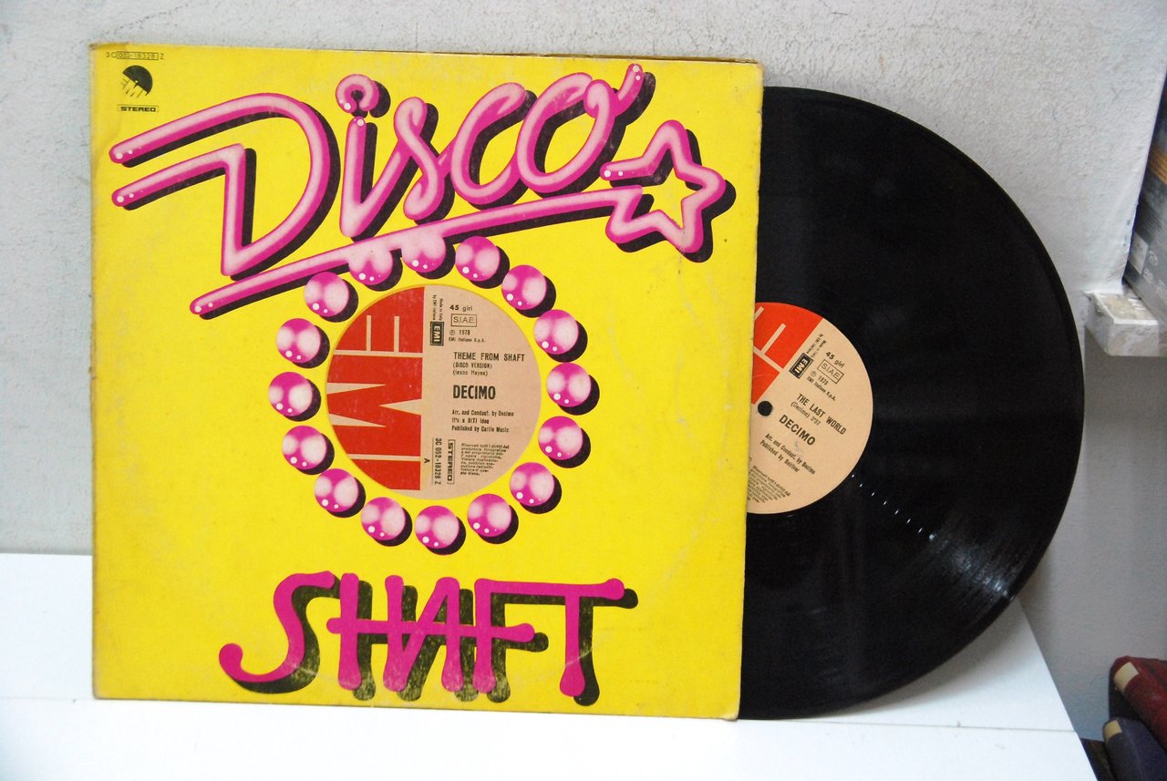 disco shaft decimo ISAAC HAYES 1978 EMI