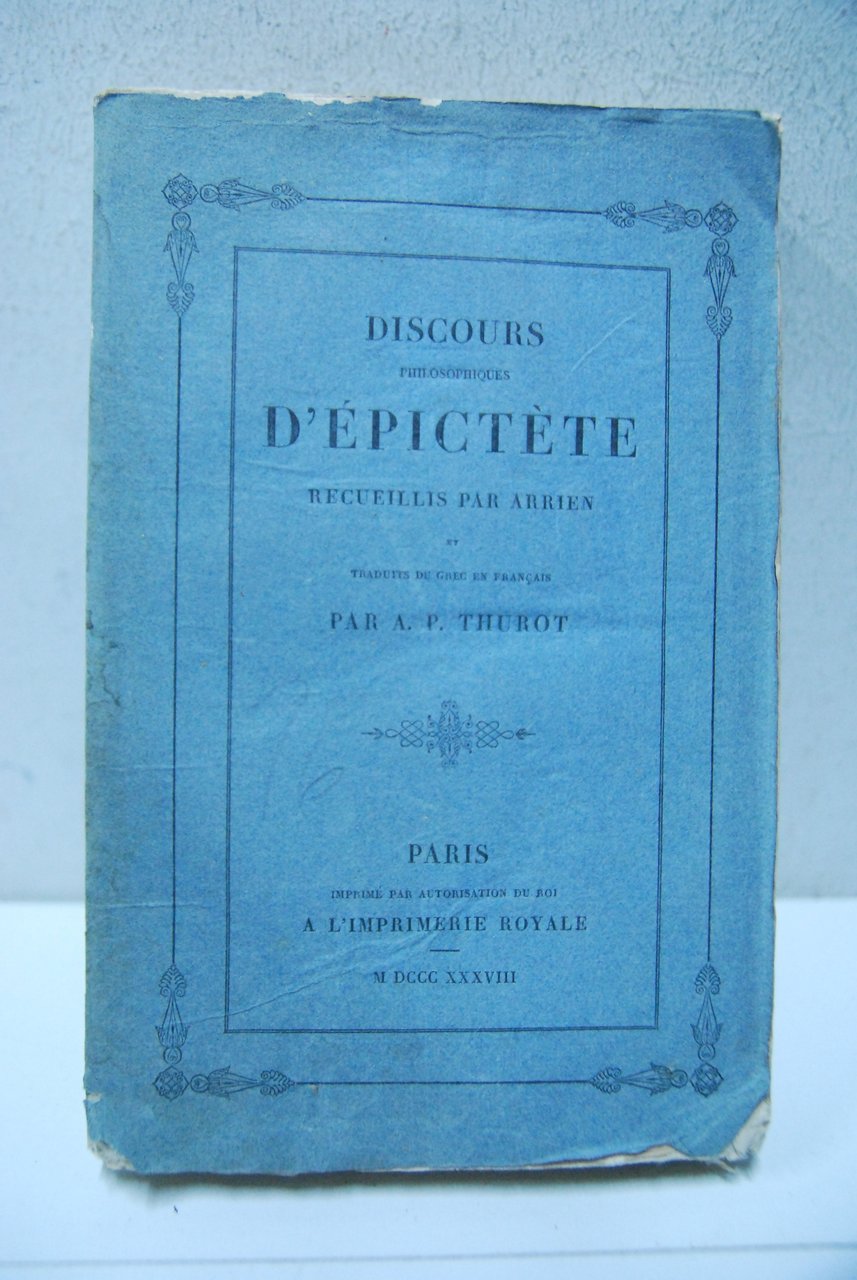 Discours philosophiques | Immagine principale