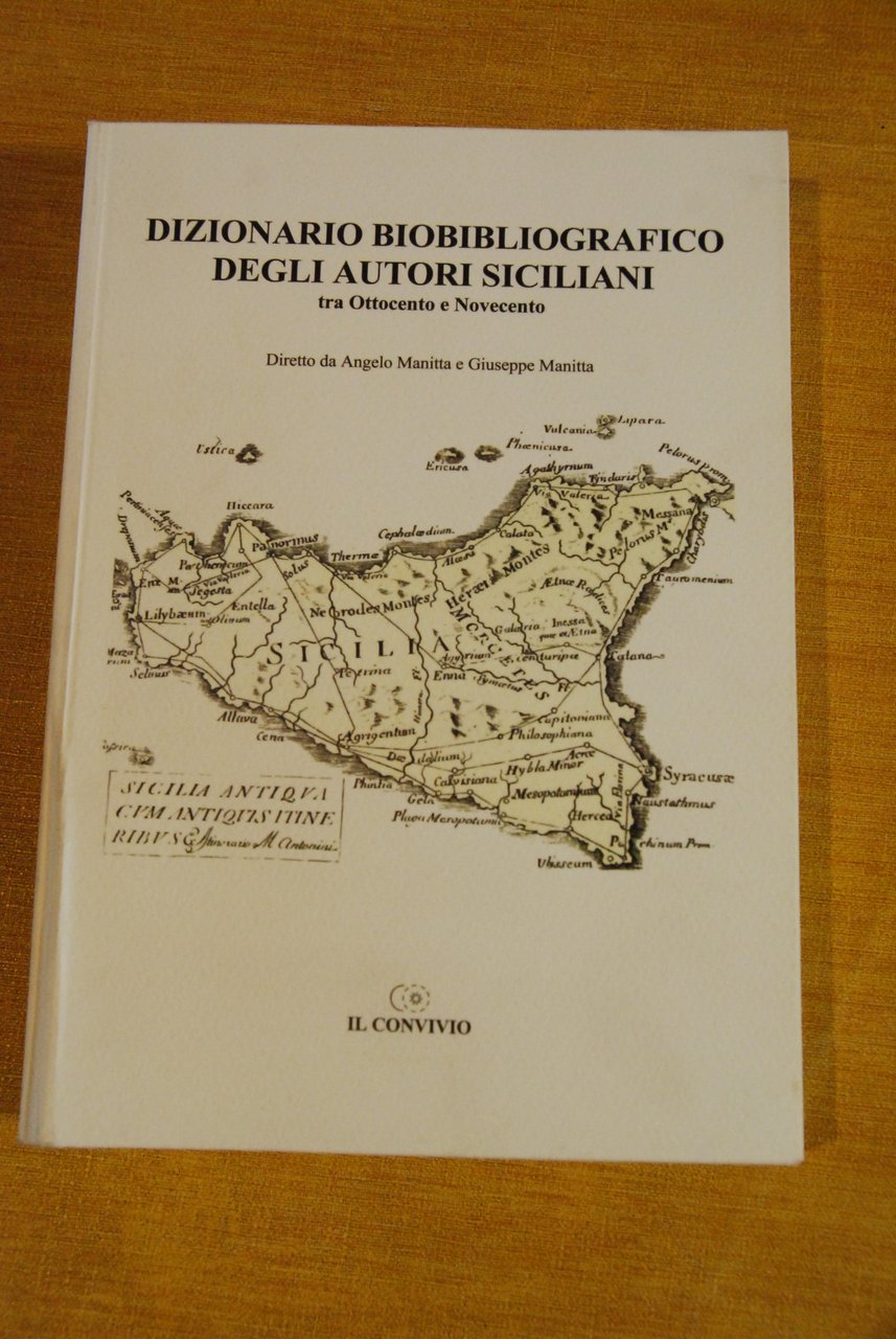 dizionario biobibliografico degli autori siciliani NUOVO