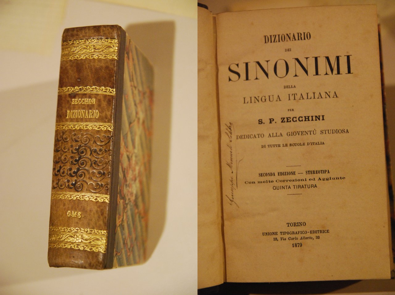 dizionario dei sinonimi della lingua italiana