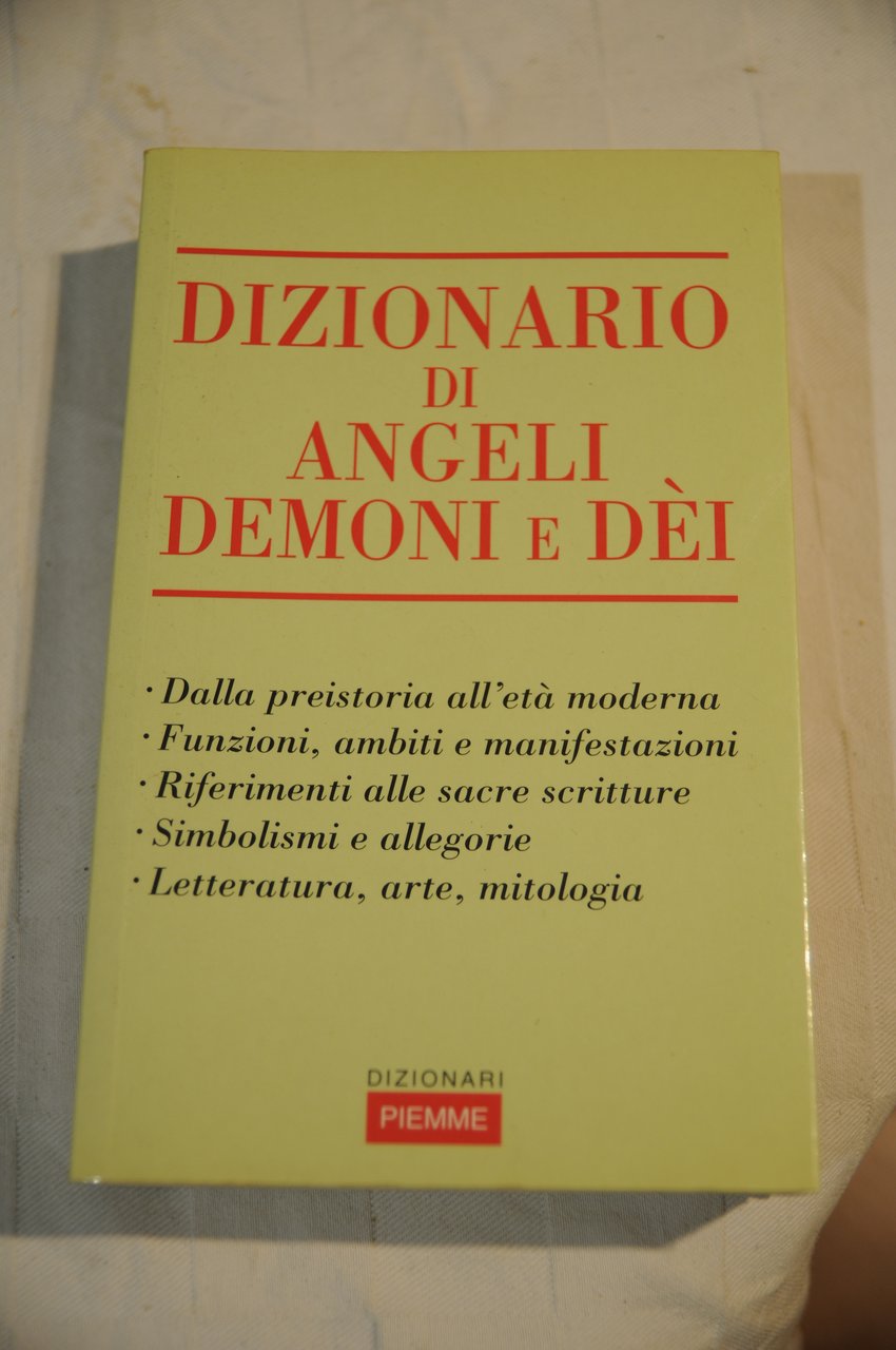 dizionario di angeli demoni e dei NUOVO (sigla di possesso) | Immagine principale