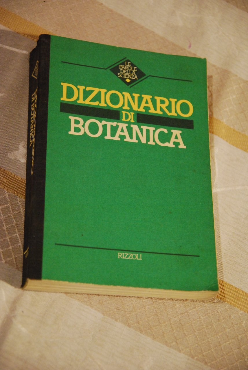 dizionario di botanica NUOVO