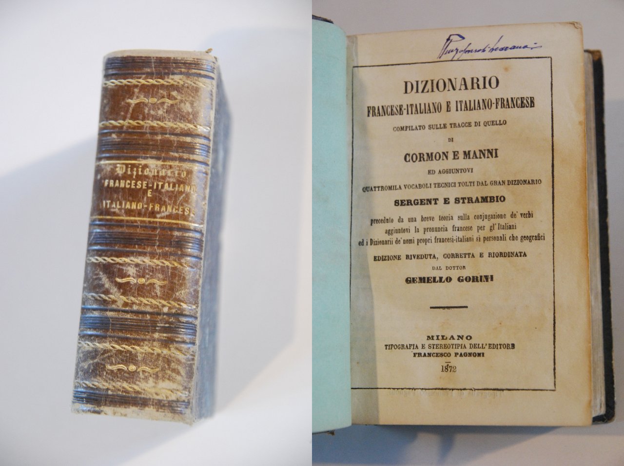 dizionario francese italiano (ottime cdz.)