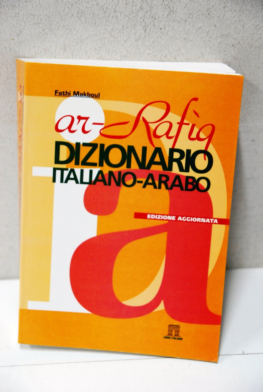 DIZIONARIO ITALIANO ARABO ultima ediz. aggiornata NUOVO
