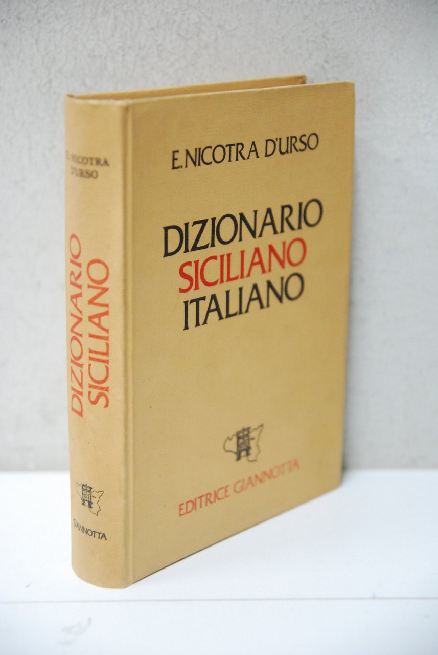 Dizionario Siciliano Italiano