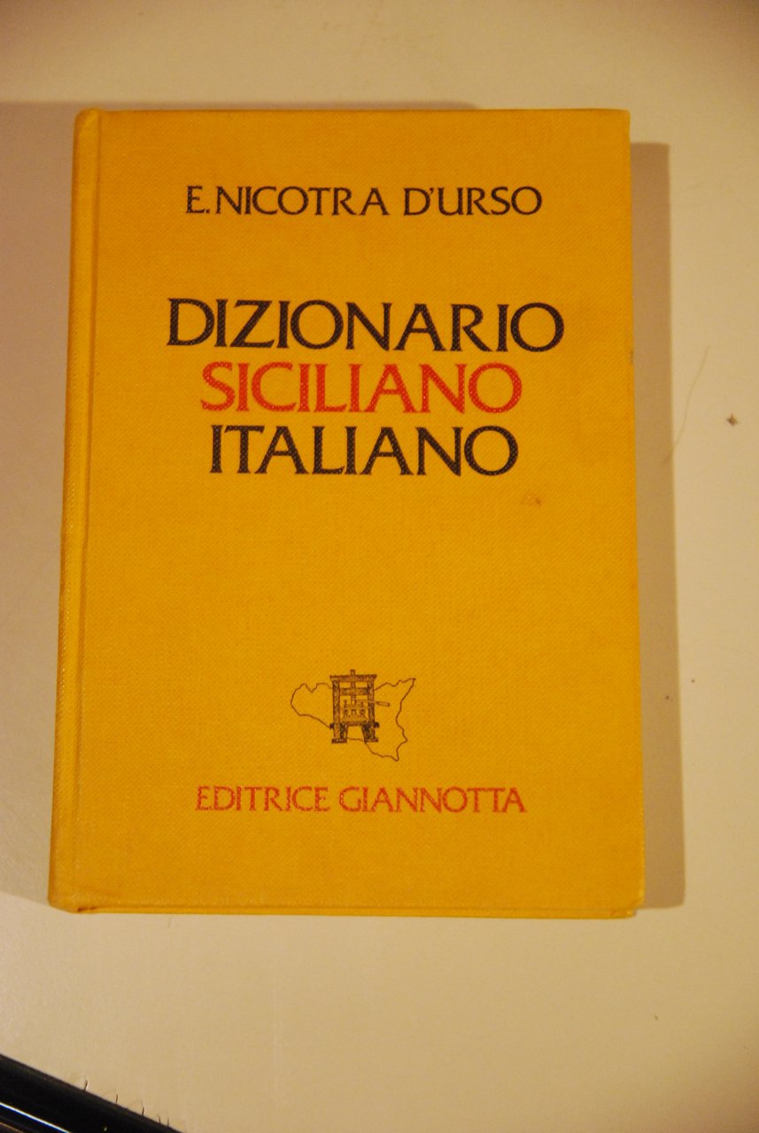 dizionario siciliano italiano