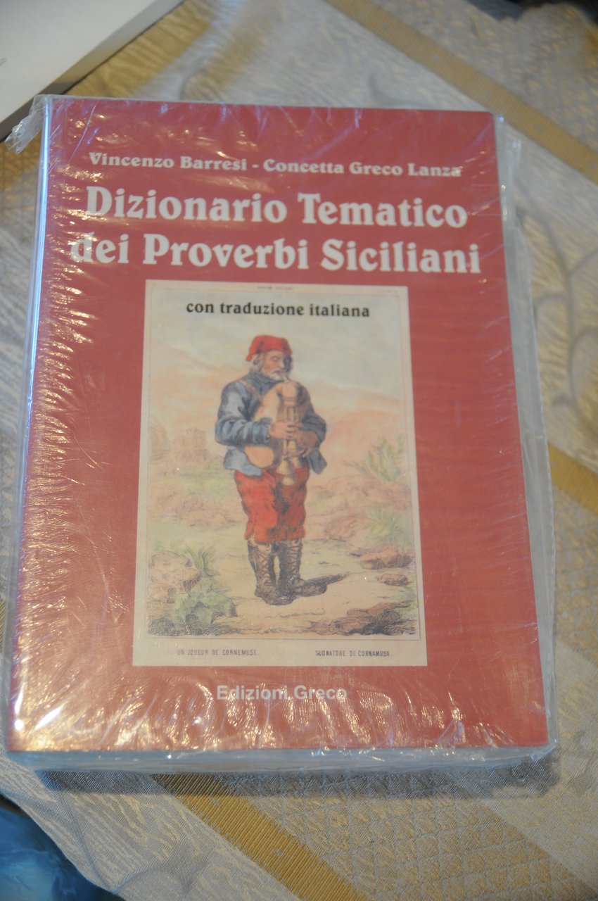 DIZIONARIO tematico dei proverbi siciliani NUOVISSIMO
